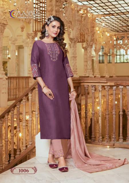 KAASBEE Shanvi 1 Chinon Function Wear Wholesale Designer Salwar Suits Catlog